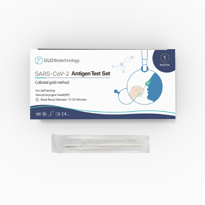 prueba rápida Kit Self Test CE2934 de la esponja del antígeno del iiLO SARS-CoV-2