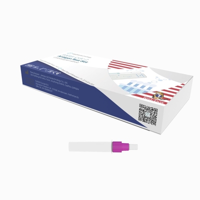 Malasia 1 prueba/prueba rápida SARS-CoV-2 de la esponja nasofaríngea de la caja 2 años de vida útil