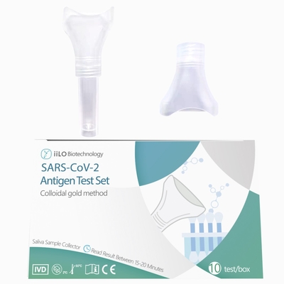 2 años plásticos de prueba de autoprueba/caja de la vida útil SARS-CoV-2 Kit Antigen 10
