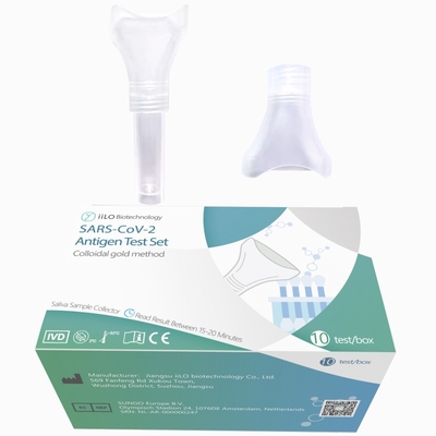 Prueba/caja de autoprueba de Kit Sample Collector 10 del antígeno de la saliva