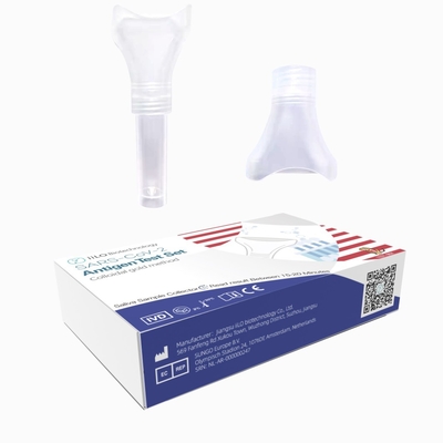 Colector determinado de autoprueba Malasia de la muestra de la saliva del antígeno de la exactitud SARS-CoV-2 de la clase III el 99% 1 prueba/caja